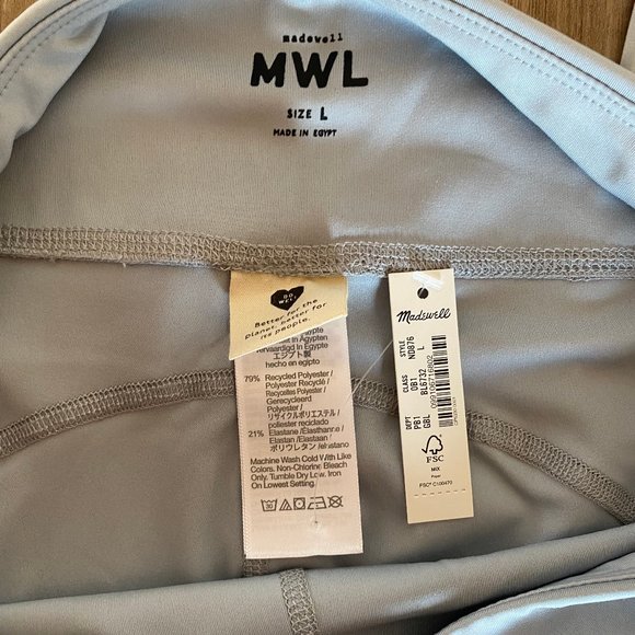 NWT Madewell Flex High-Rise 25" Leggings size large - Picture 7 of 12